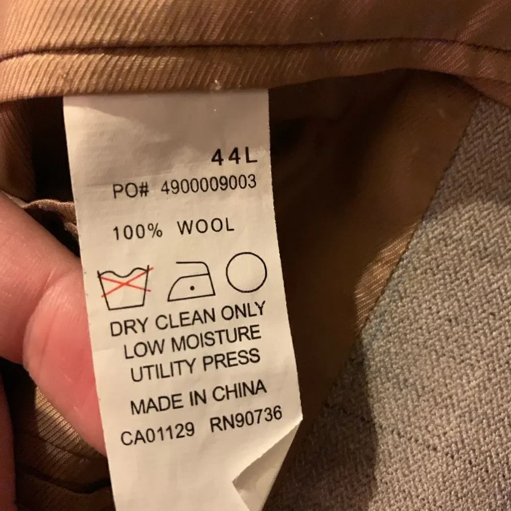 Calvin Klein 3 button blazer size 44L